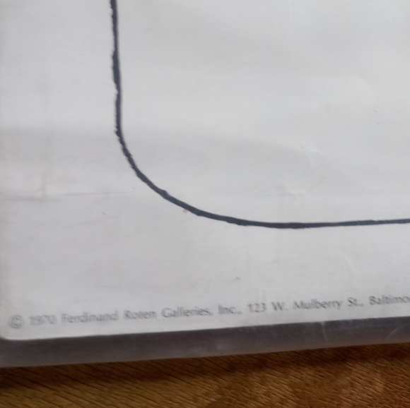 Vintage 1970s topless Ferdinand Roten poster - Picture 10 of 10